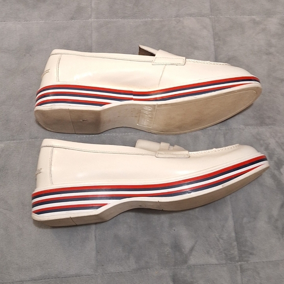 Primadonna Collection White Leather Loafers - Picture 5 of 7